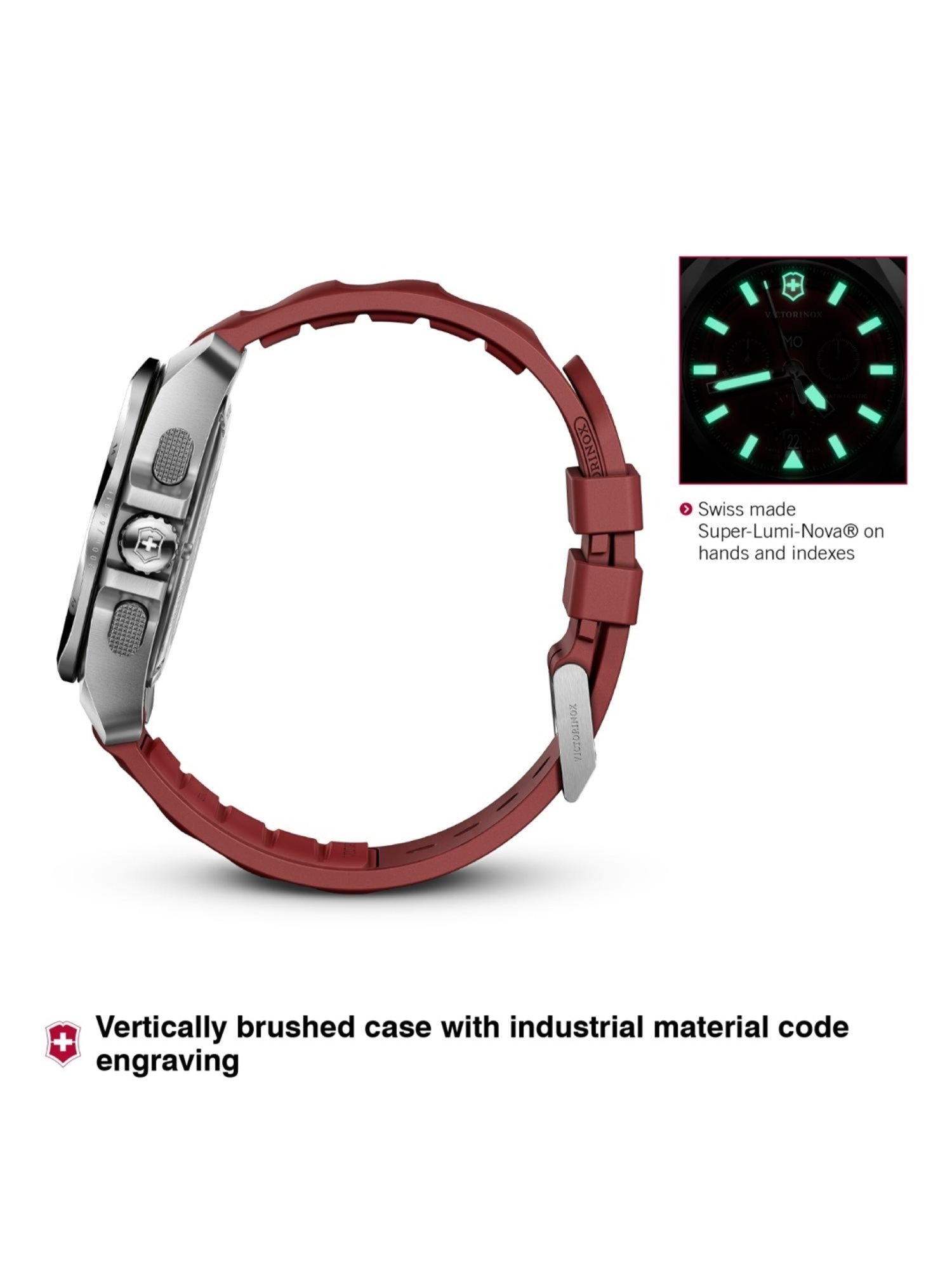 VICTORINOX V241986 I.N.O.X. Chrono Analog Watch for Men