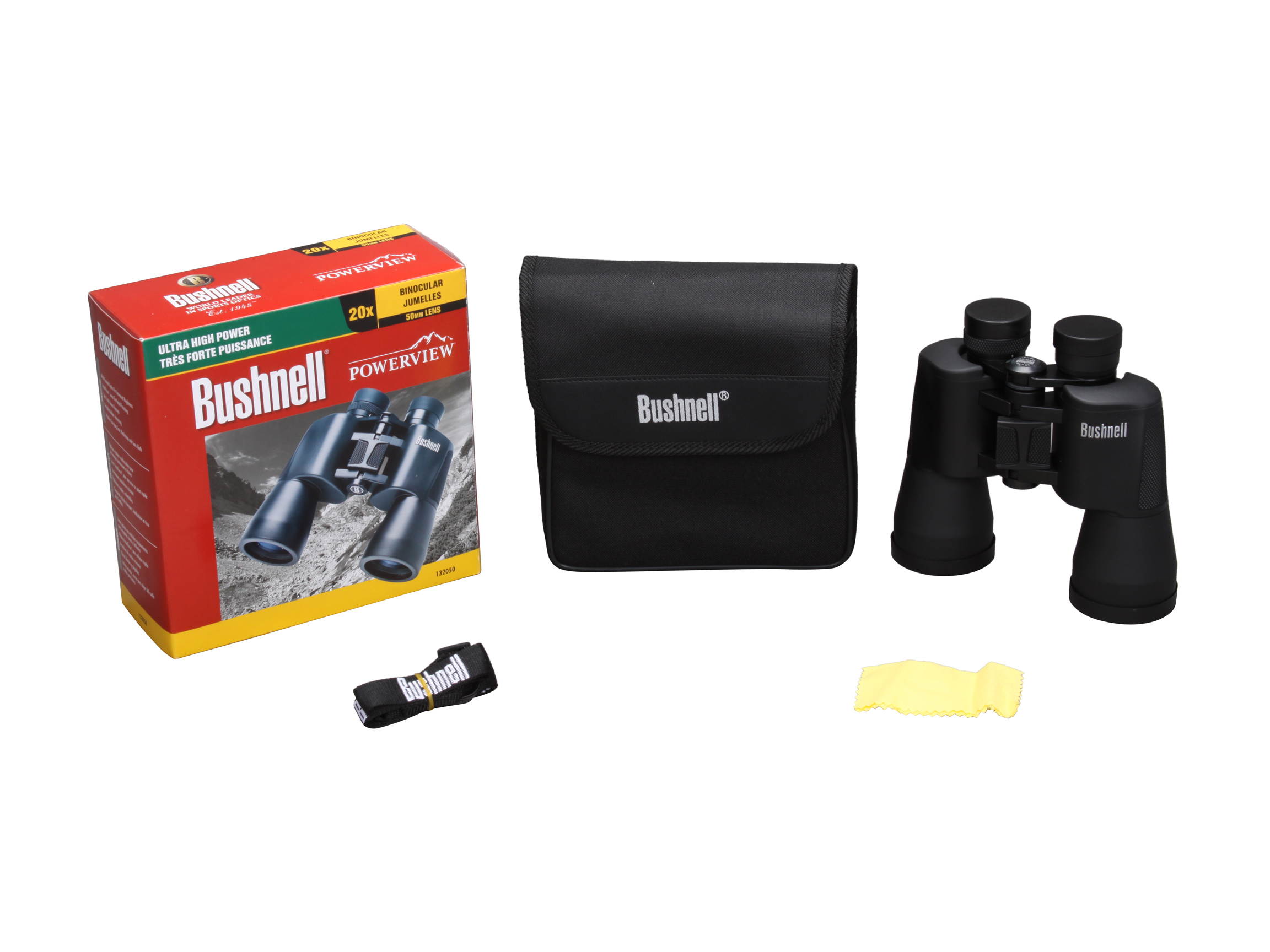Bushnell 20 x 50 mm Powerview Porro Prisms Binoculars
