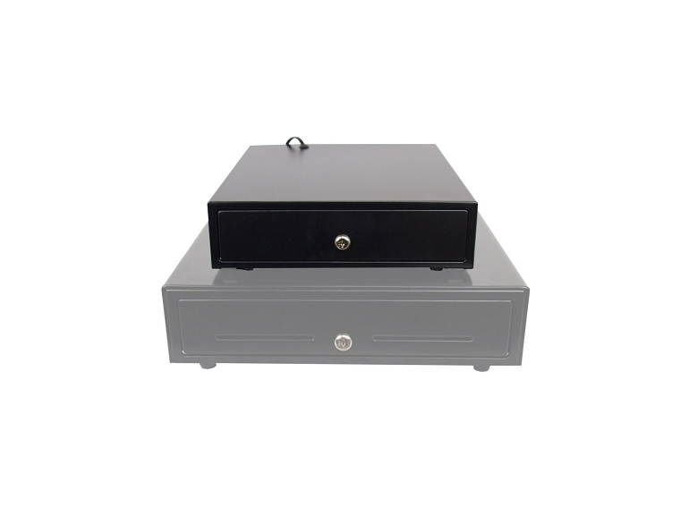 Angel POS 12" Compact Portable Automatic Cash Drawer 24V Register Deposit Money Box