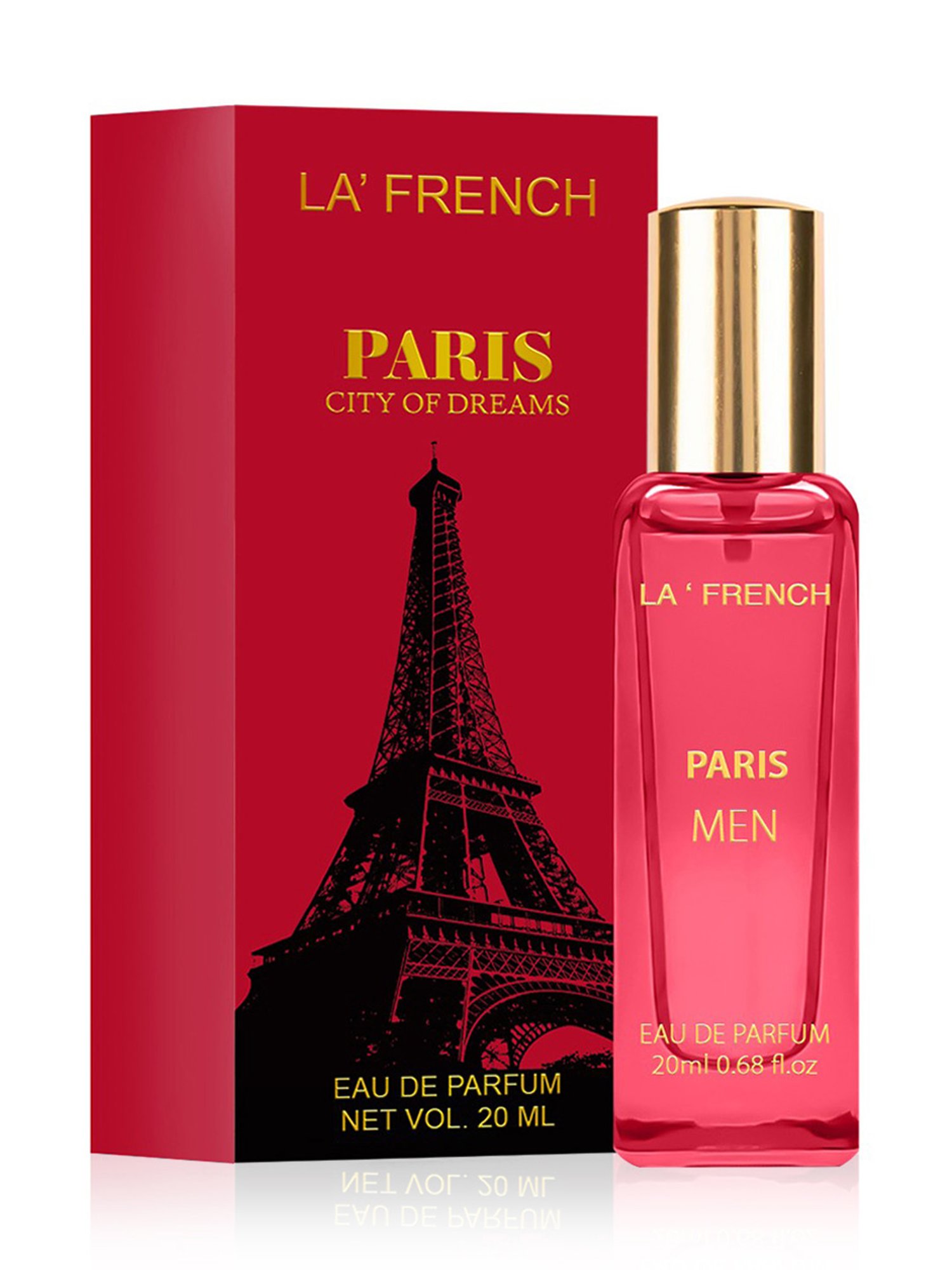 La'french Paris City of Dreams Eau de Parfum for Men - 20 ml