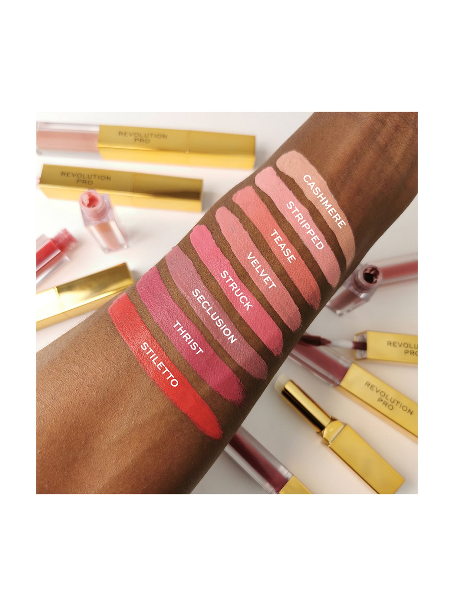 Revolution Pro Supreme Stay 24h Lip Duo Lipstick Thirst - 1.5 gm