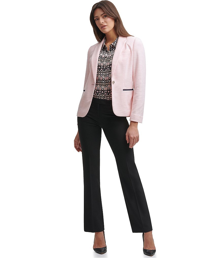 Eva Varro Solid Knit Jersey Banded Hem Pull-On Harem Pants