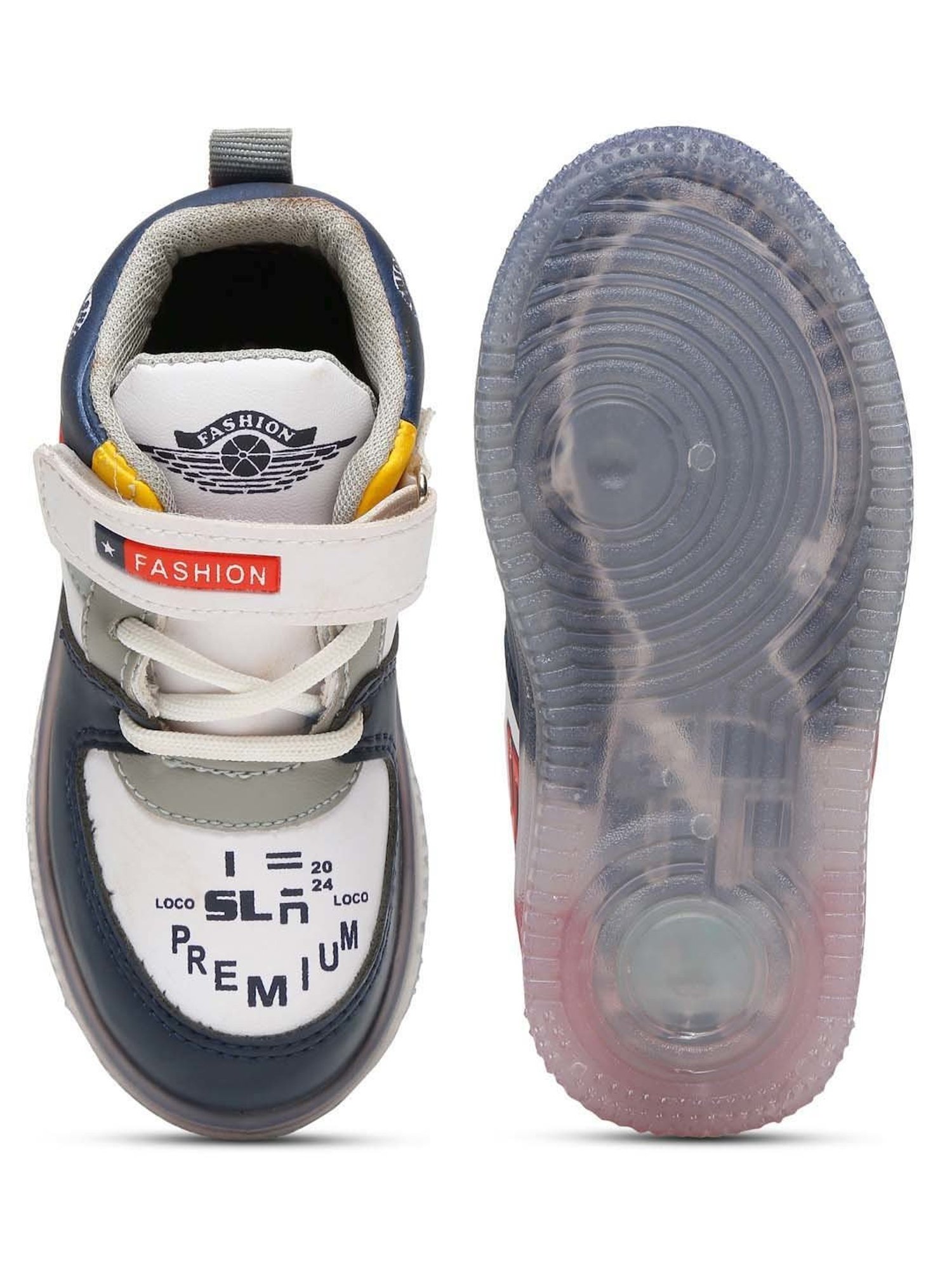 Tiny Bugs Kids Black & White Casual Sneakers