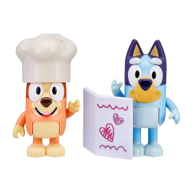 Bluey Fancy Restaurant Figures - 2pk