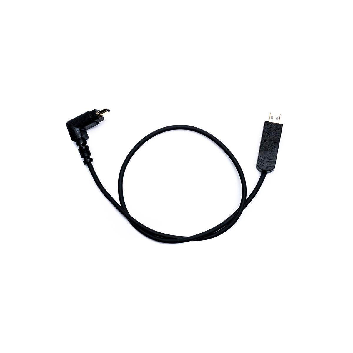 smallhd 12" micro to right angle micro hdmi cable for focus monitor