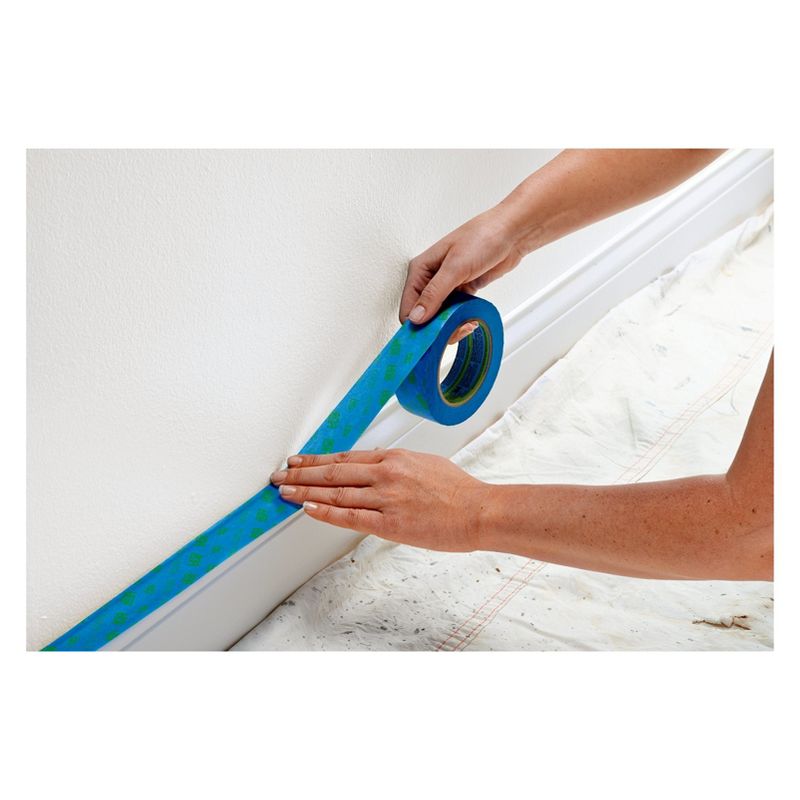ScotchBlue 1.88 in x 45 yd Trim + Baseboards Painter's Tape with Edge-Lock