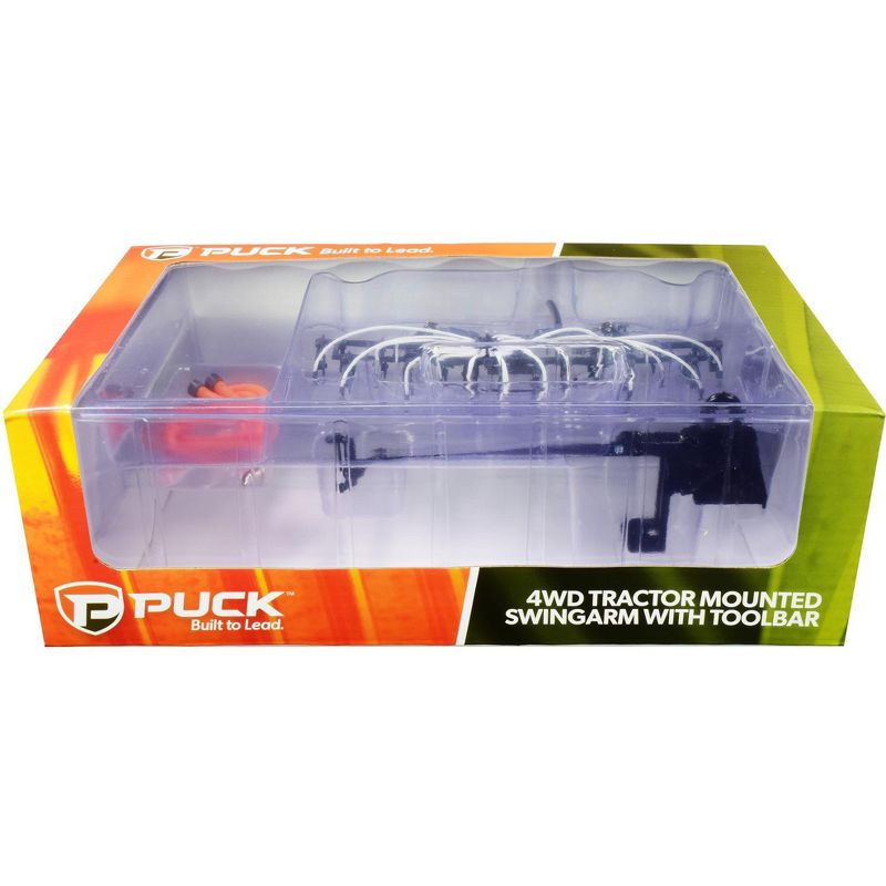 Puck 4-Wheel Drive Tractor Mounted Swingarm with Dietrich Toolbar and Two Hoses 1/64 Diecast Model by SpecCast