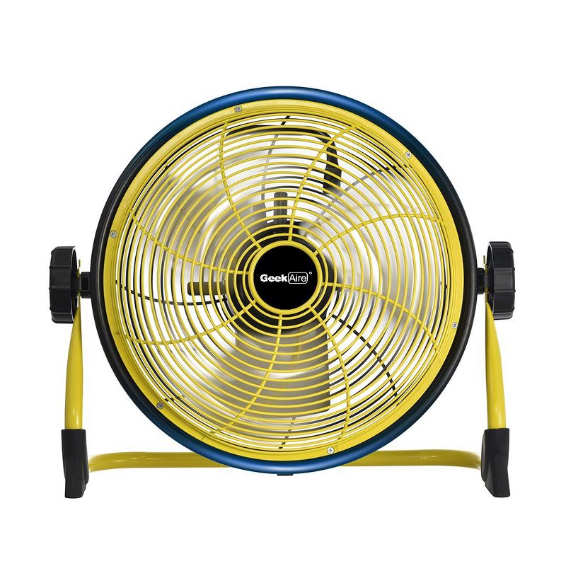 Geek Aire CF3 Outdoor Floor Fan 10 Inch Cordless Variable Speed Rechargeable