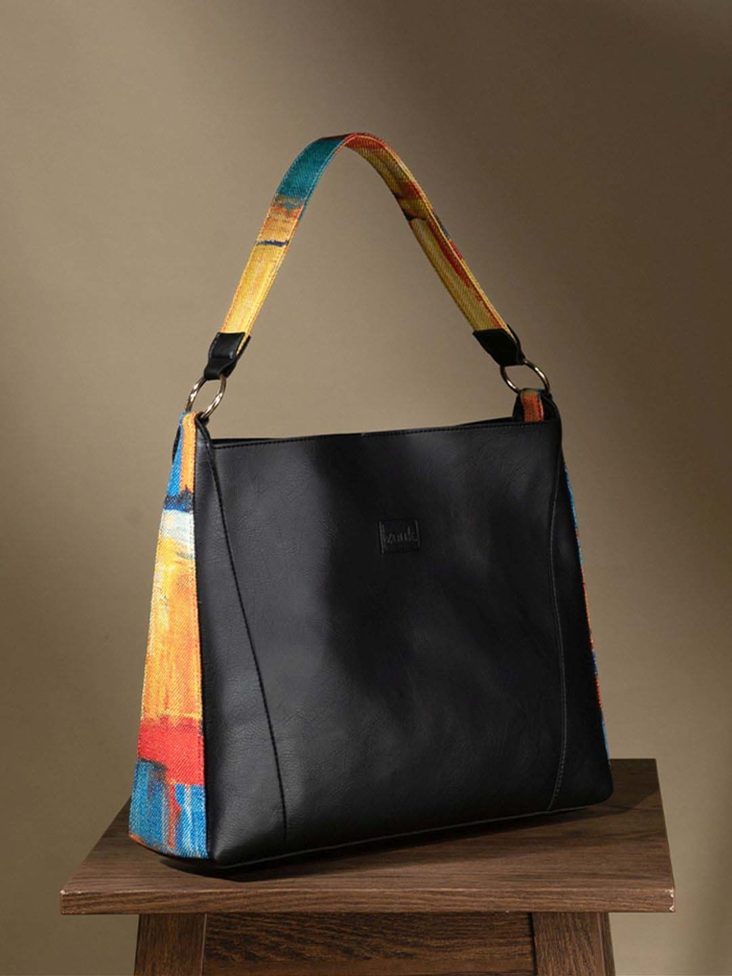 ZOUK Multicolor Printed Large Tote Handbag
