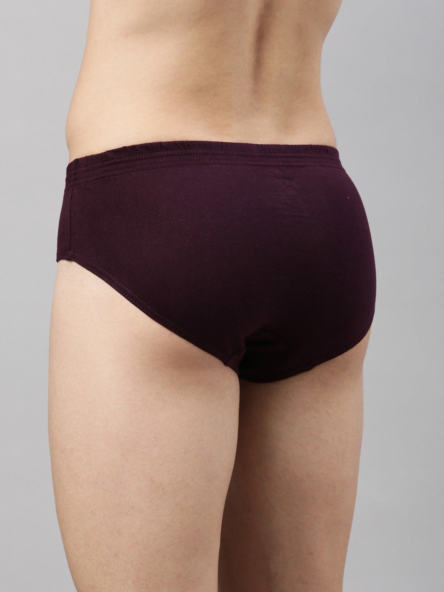 Dixcy Scott Originals Wine Cotton Regular Fit Brief