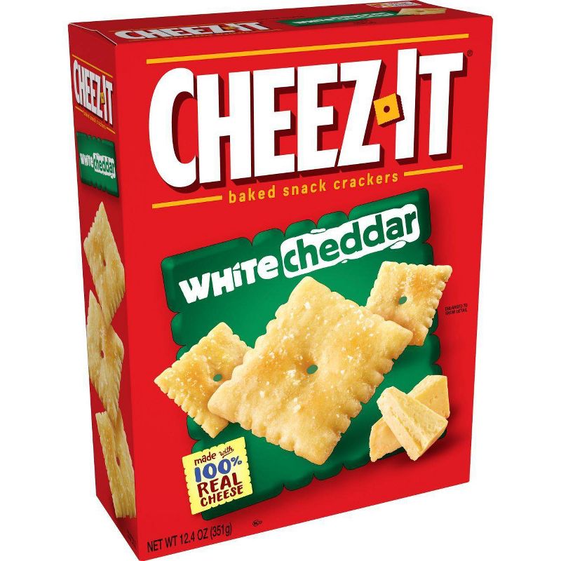 Cheez-It White Cheddar Baked Snack Crackers - 12.4oz