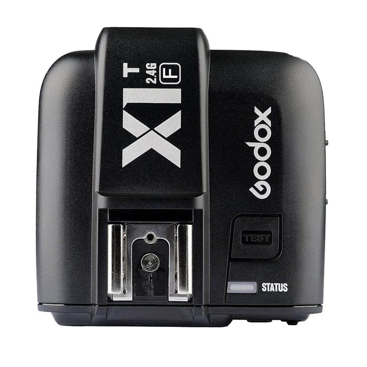 godox x1tf ttl strobe trigger 1/8000s hss 32 channels 2.4g wireless lcd flash trigger transmitter for fuji fujifilm cameras