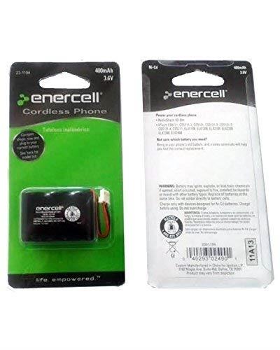 Enercell 3.6V/400mAh Cordless Phone Ni-Cd Replacement Battery