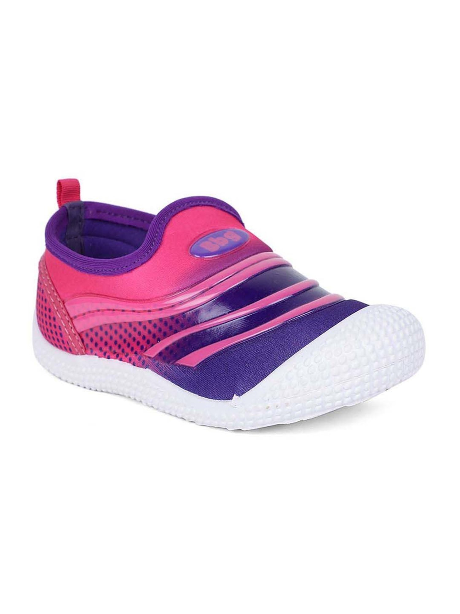 Bubblegummers by Bata Kids Blue & Pink Casual Slip-Ons