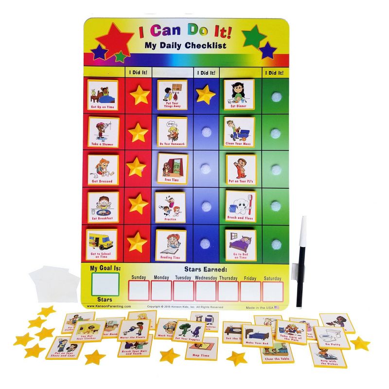Kenson Parenting Solutions "I Can Do It!" My Daily Checklist