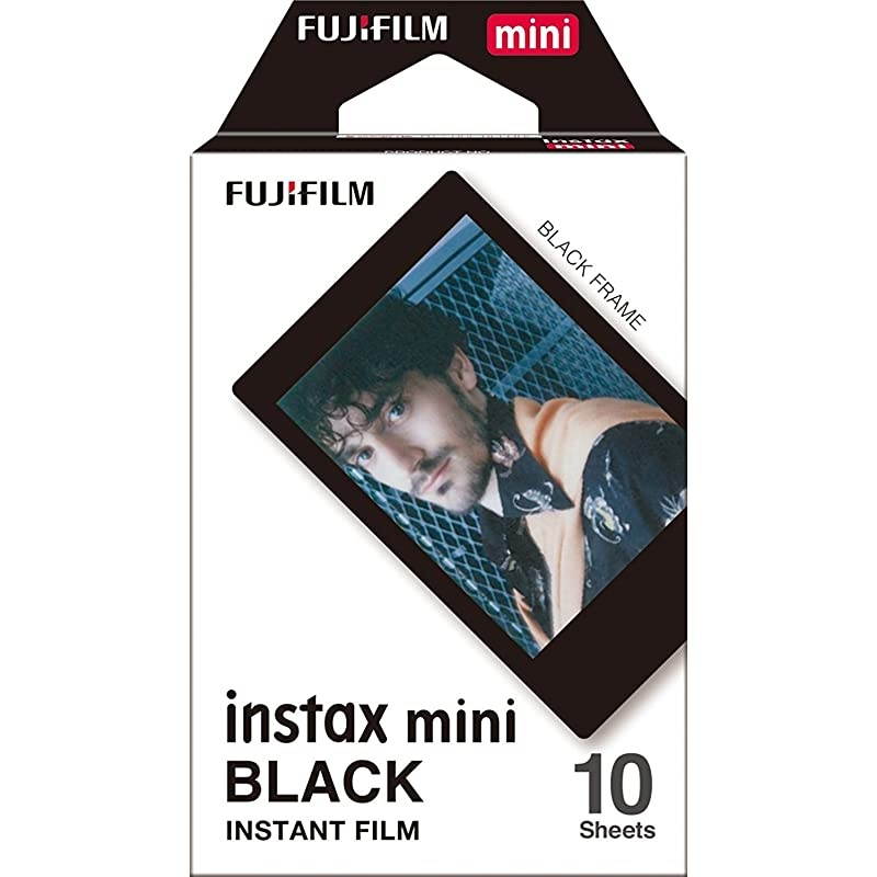 Instax Mini Instant Film 4PACK BUNDLE SET SKY BLUE 10 + Black Frame 10 + Monochrome 10 + Twin 20 90 8 70 7s 50s 25 300 Camera SP1 Printer