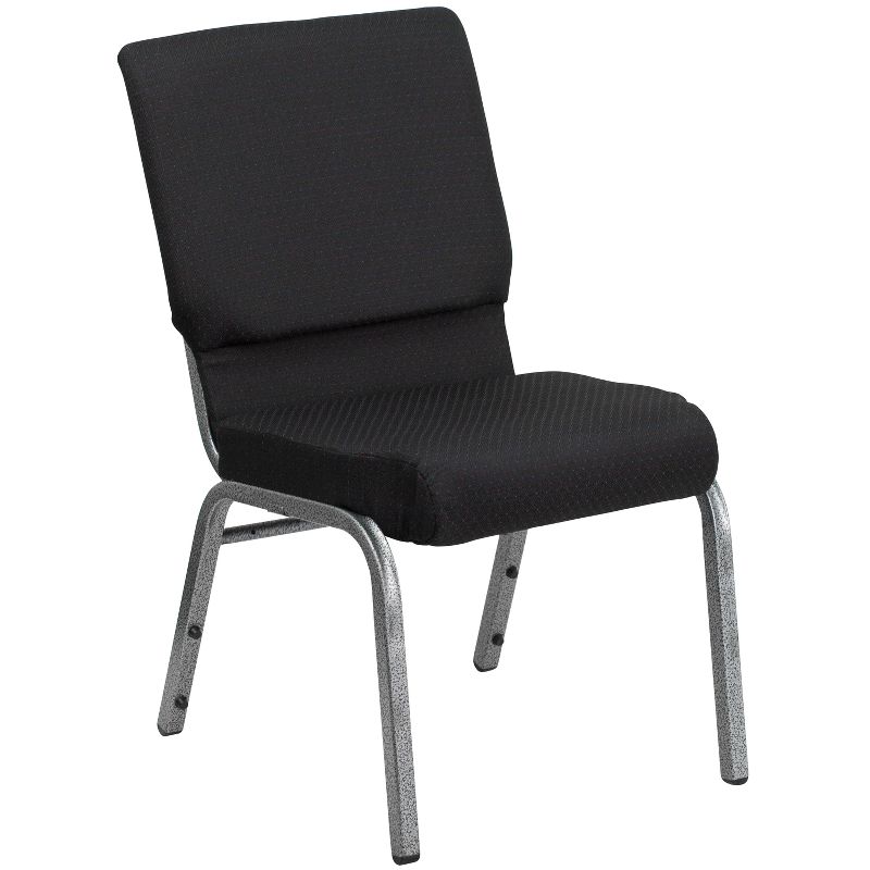 Fabric Church Chair Black - Riverstone Furniture Collection