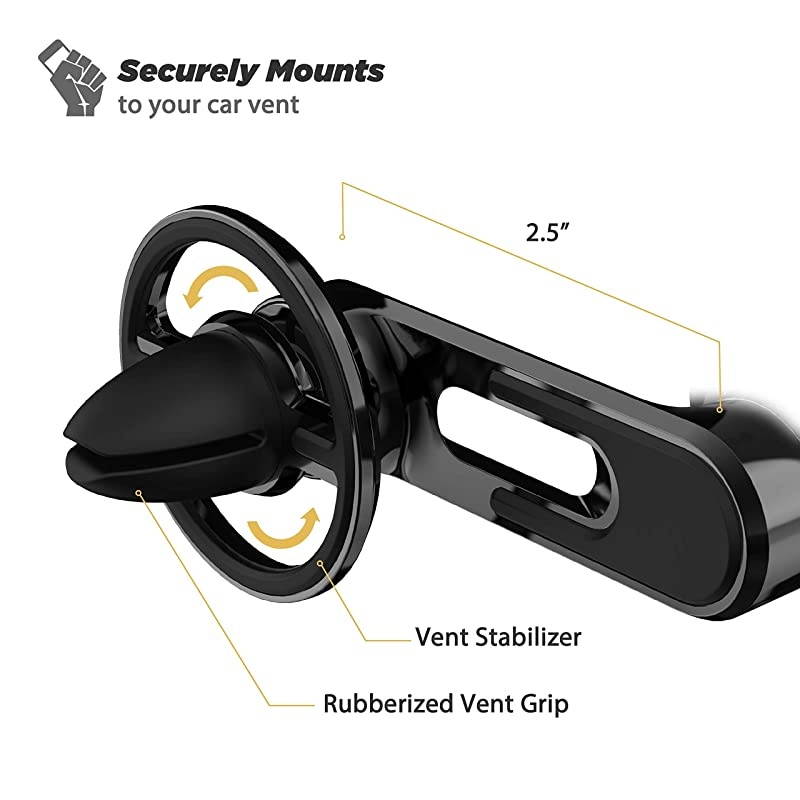 VP2MSP Universal CarMount FreeFlow Vent Mount for Vehicles