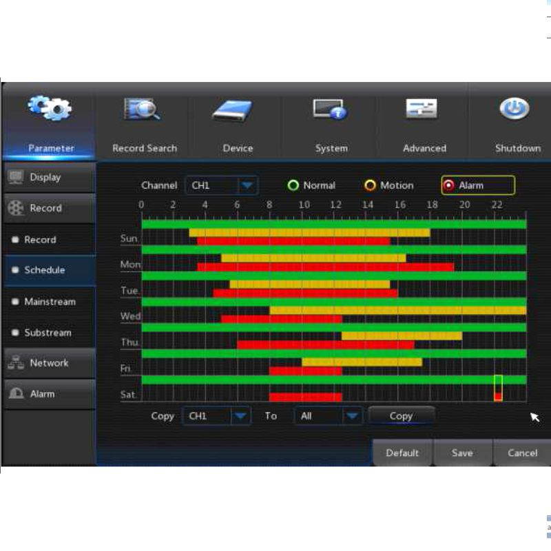 GW5532NS (No HDD) GW 32 Ch 4K Smart NVR H.264/H.265 Surveillance Recorder, Compatible All ONVIF IP Camera Up to 4K Cameras, 20TB HDD Capacity, Smart Time Bar Search, Motion Recording Smartphone P2P