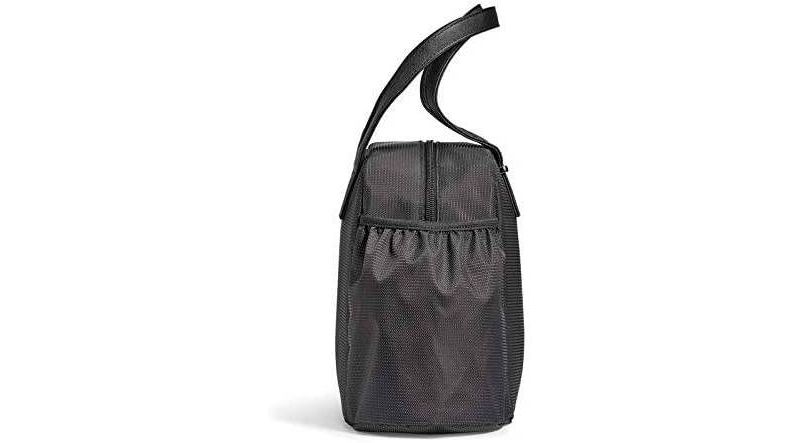 Fit & Fresh Laketown Lunch Tote with Containers and SS Water Bottle - Black