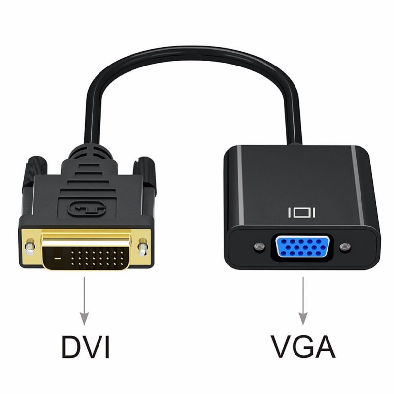 DAT 7321D Black Male to Male One DVI-D to DVI-D Single Link Cable