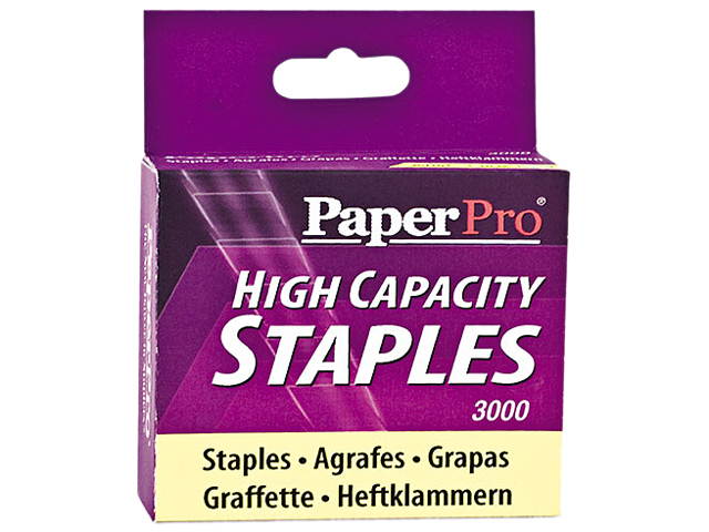 PaperPro 1962 Heavy-Duty Staples, 3/8 Inch Leg Length, 3,000/Box