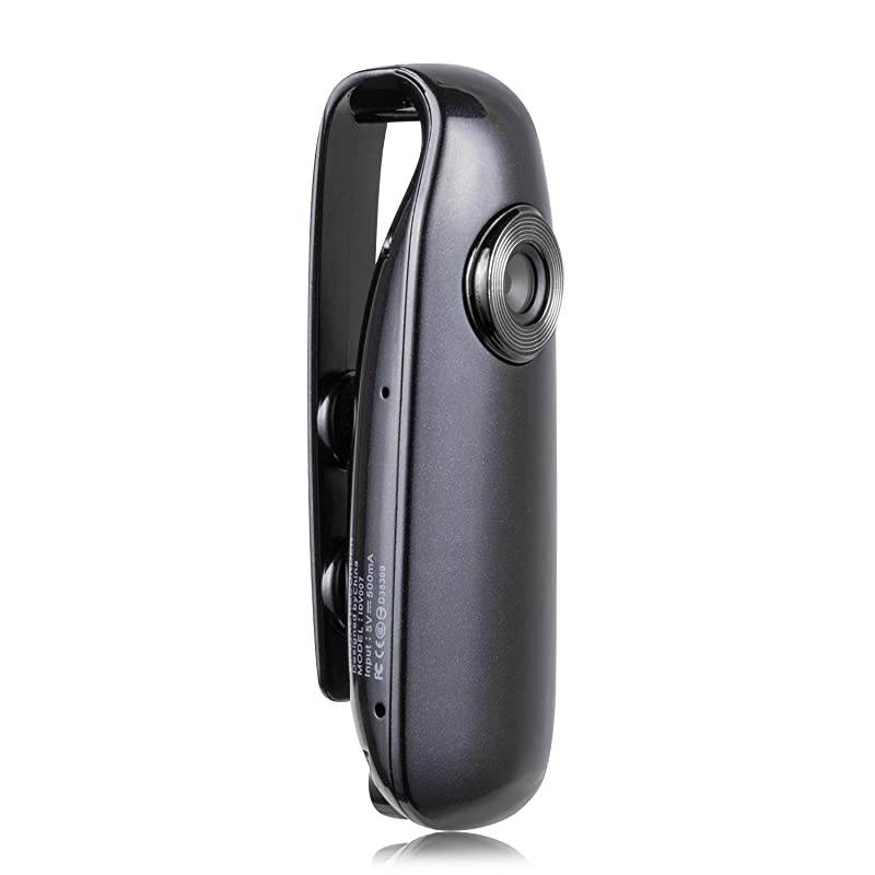 Mini Body Camera 1080P Full HD Hidden Spy Cameras Portable Pocket Clip Wearable Camera Video Recorder Small Sport DV DVR Dash Camera for Car Bike Home Office Security