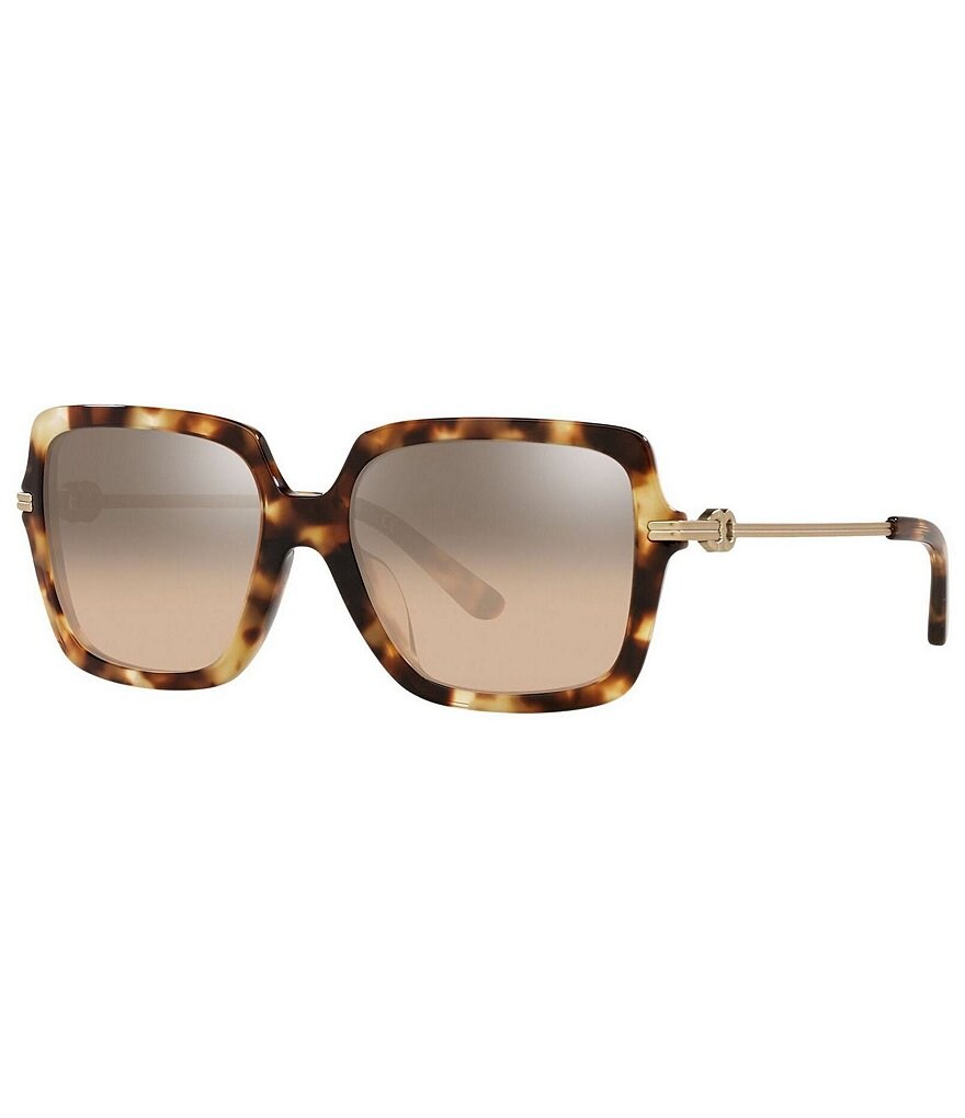 Tory Burch Women's Ty7162u Square 54mm Sunglasses