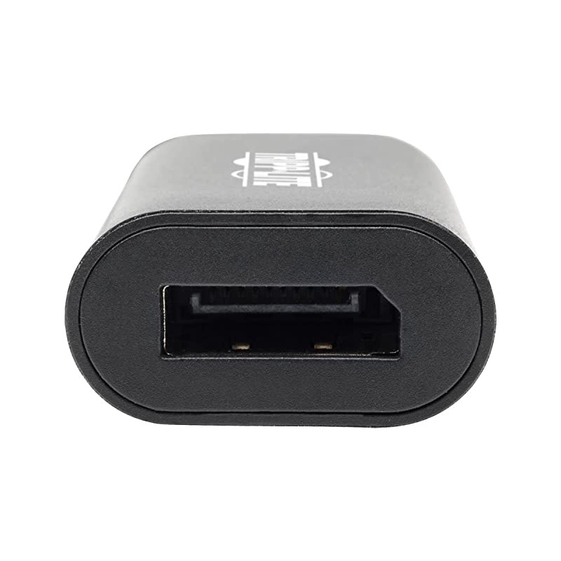 USB C to DisplayPort Video Adapter Converter 4K x 2K @ 60Hz, Black, Thunderbolt 3 Compatible, USB Type C to DP, USB Type-C, 6" (U444-06N-DP4K6B)