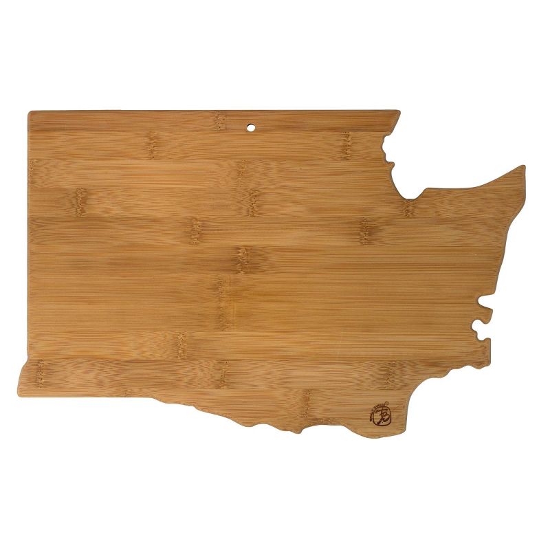 Totally Bamboo Destination Washington Serving and Cutting Board