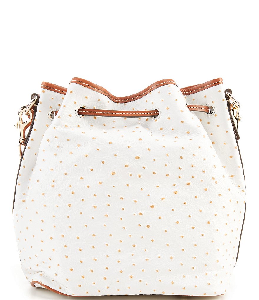 Dooney & Bourke Saffiano Collection Drawstring Bucket Bag