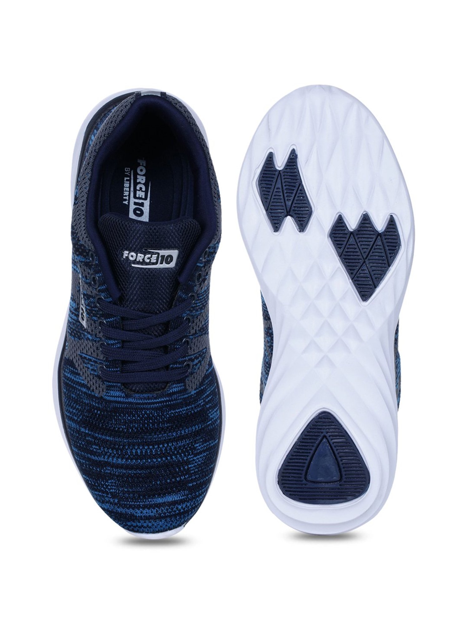 Force 10 By Liberty Men's Navy Running Shoes