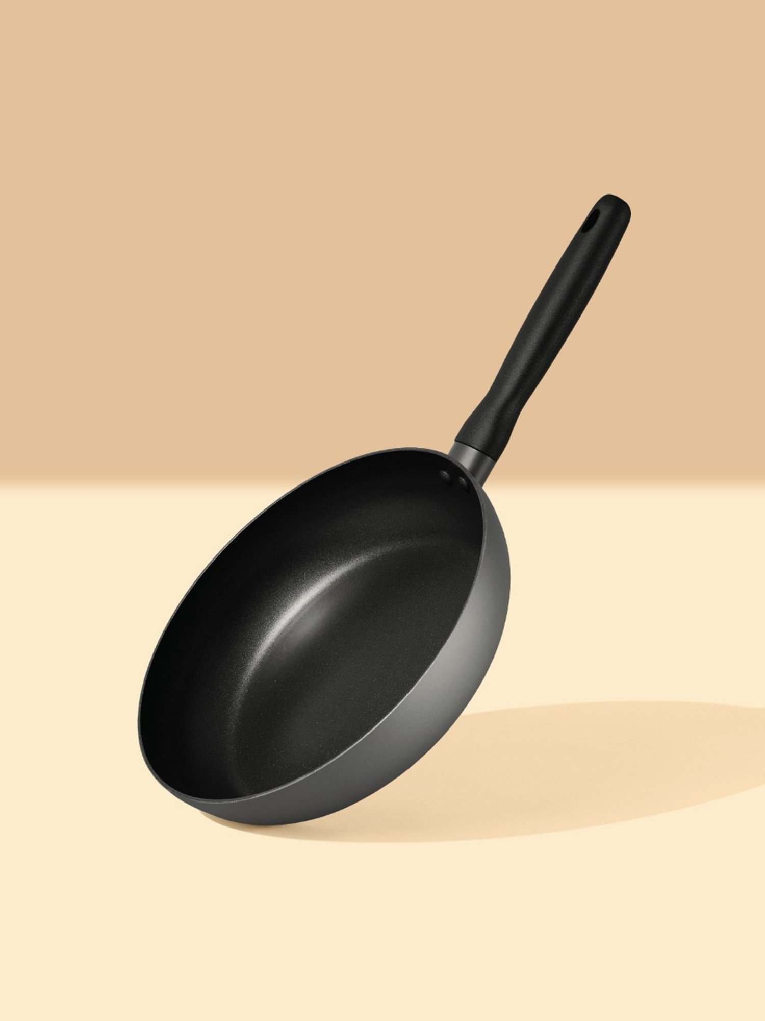 Meyer Bauhaus Grey Aluminium Frypan (26cm)