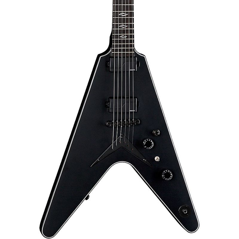 Dean V Select with Fluence Electric Guitar Black Satin