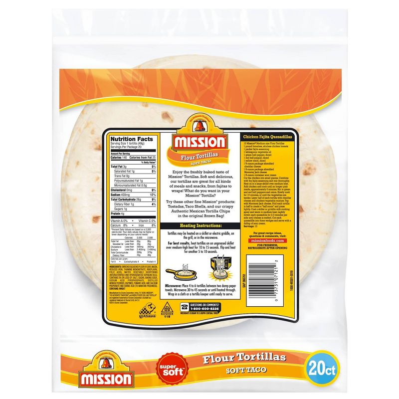 Albuquerque Burrito Style Flour Tortillas - 22oz/10ct