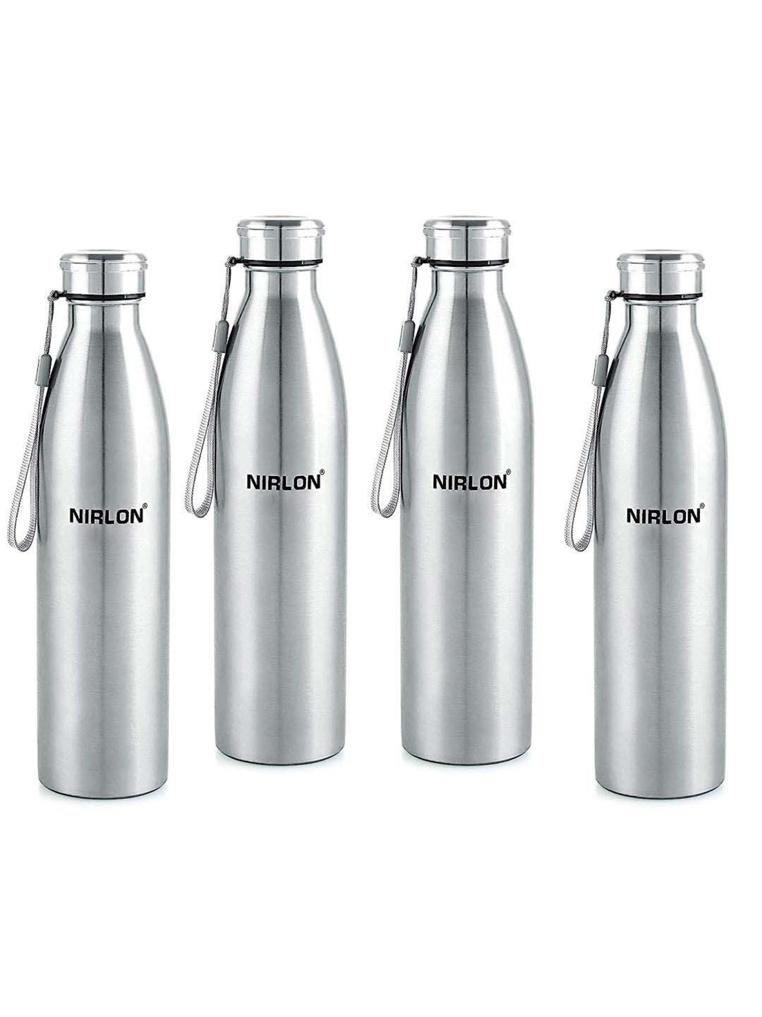 Milton Elfin Silver Stainless Steel Insulated Water Bottle (160 ml) - Set of 1