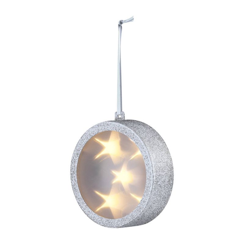 Holographic Christmas Ornaments Silver - Haute Décor