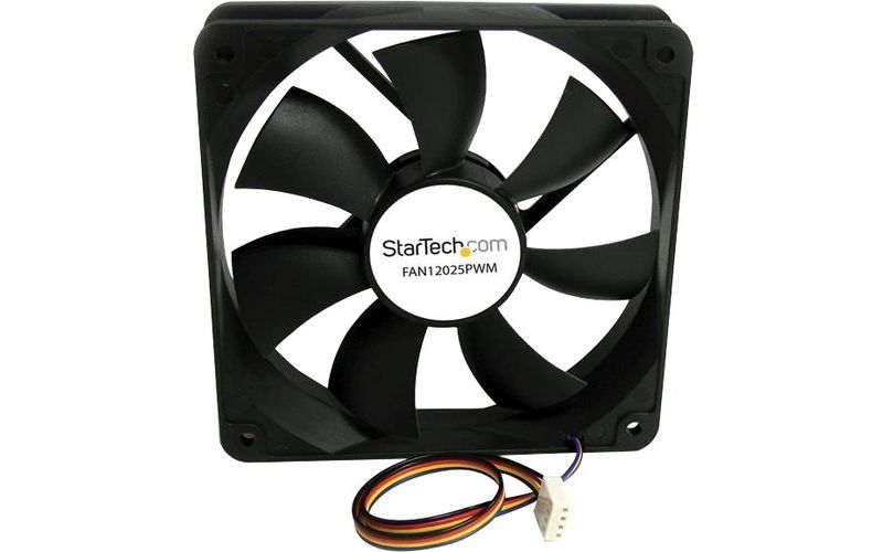StarTech.com 120x25mm Computer Case Fan with PWM - Pulse Width Modulation Connector - 1 x 120mm - 2200rpm Lubricate Bearing
