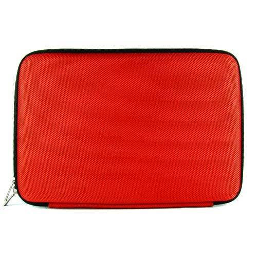VG Durable Nylon Snug Fit hard Case for BlackBerry PlayBook 7 LCD display Tablet Wifi - Ruby Red + A Vangoddy LiveLaughLove Wrist Band!!!