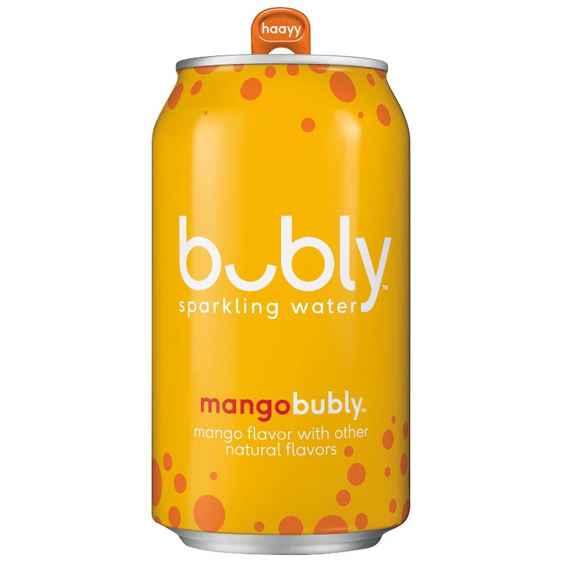 bubly Mango Sparkling Water - 8pk/12 fl oz Cans