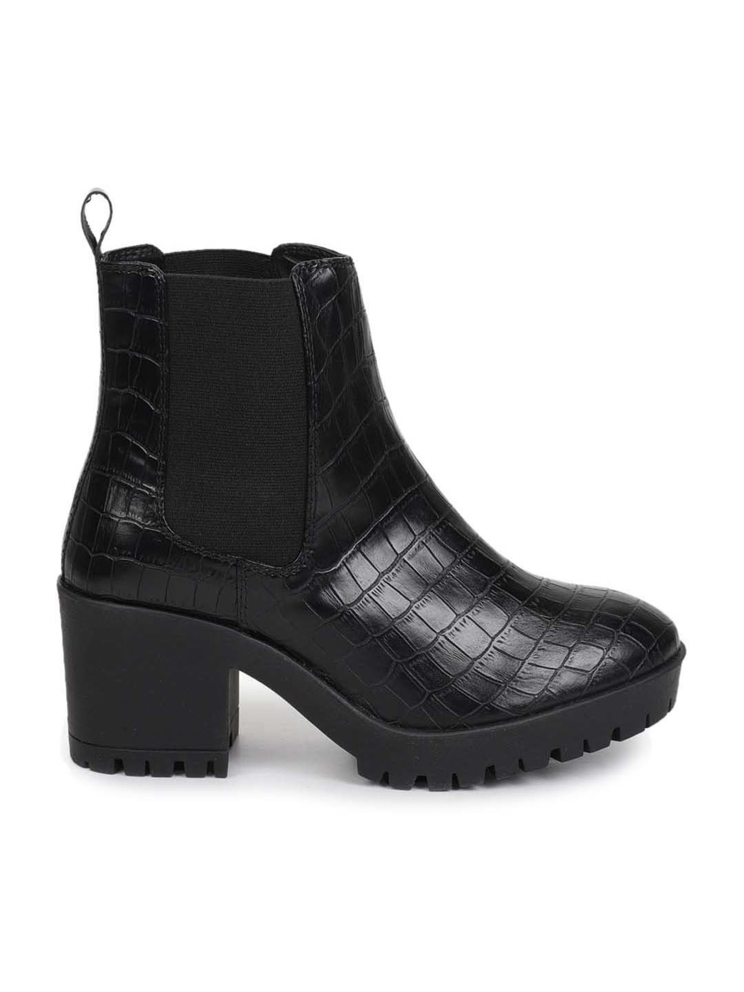 Truffle Collection Women's Jet Black Chelsea Boots