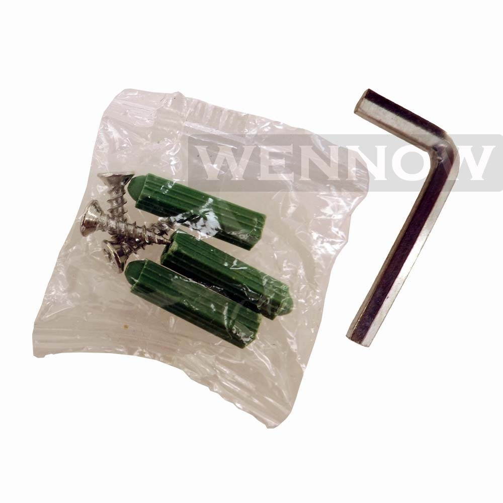 WennoW "Metal CCTV Mounting Rotary Wall Mount Bracket for CCTV Camera Silver
 "