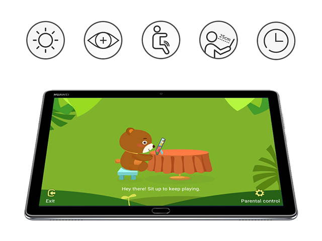 HUAWEI MediaPad M5 Lite Tablet, 10.1" Full HD Display, 3 GB RAM + 32 GB ROM, Android 8.0, Octa-Core Processor, Space Gray - Bach2-W19C 53010FBP