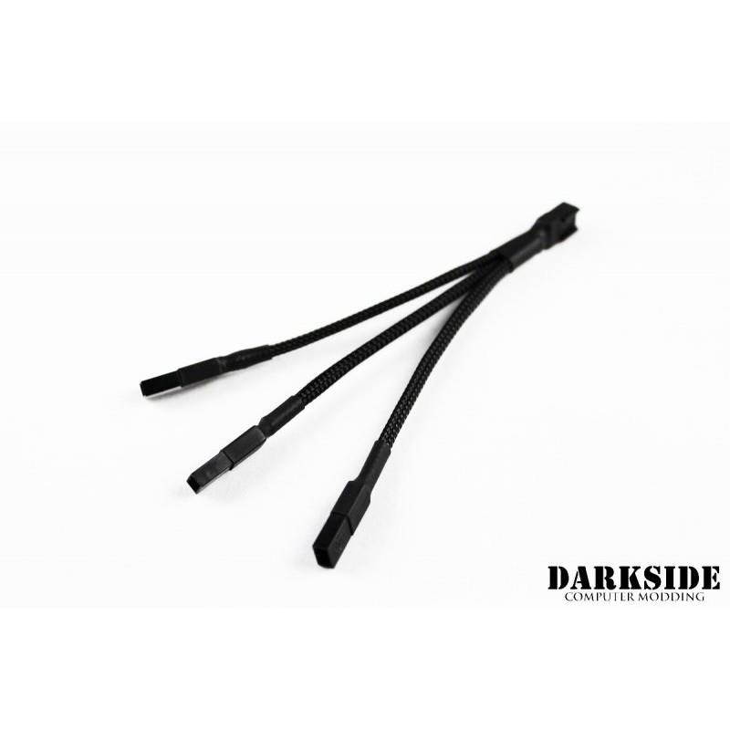 DarkSide CONNECT 3-Way Cable | 4" | 3-Pin  - Type 10s (DS-0393)
