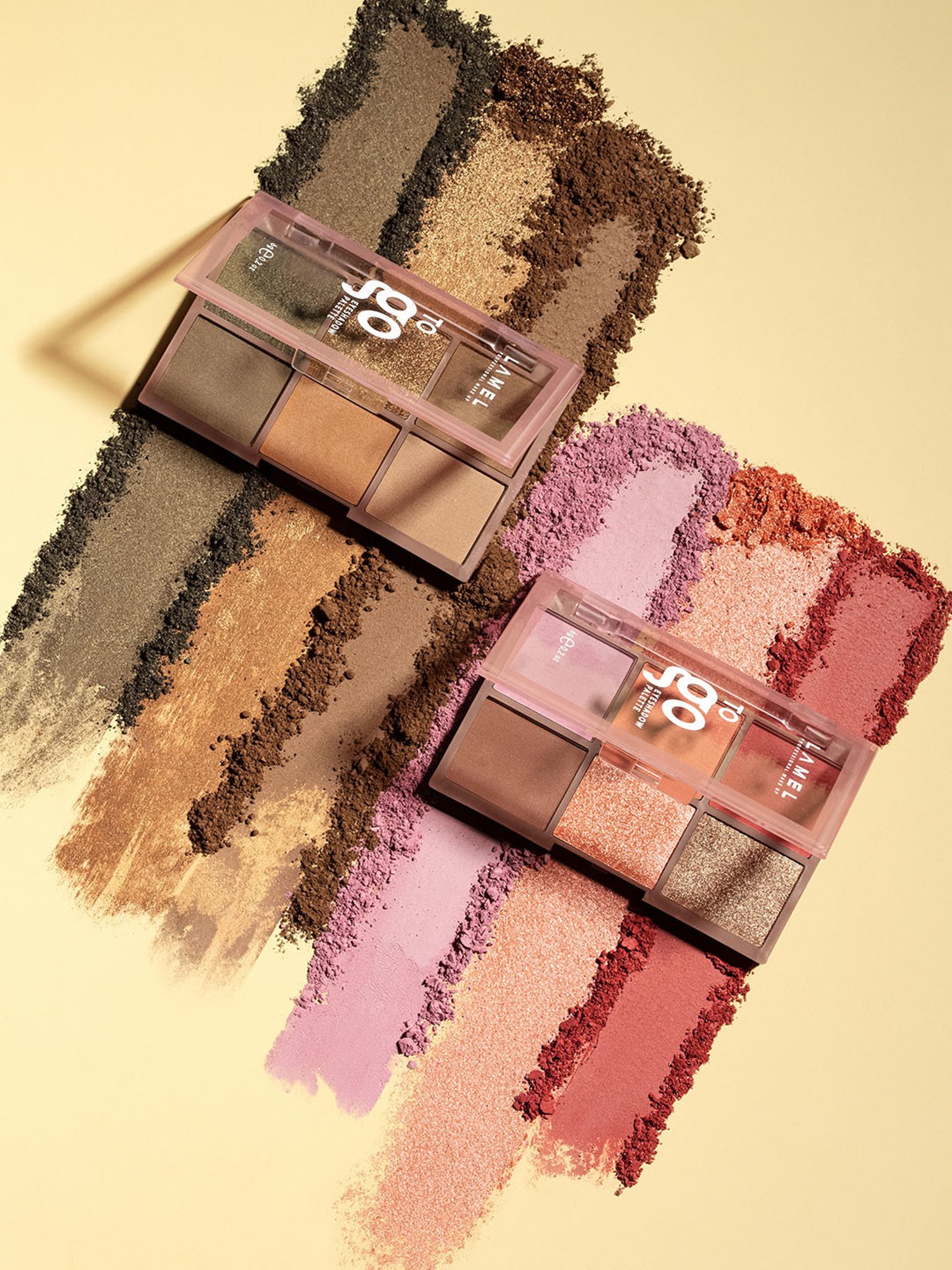 Lamel To Go Eyeshadow Palette 403 Cold Brown - 6 gm