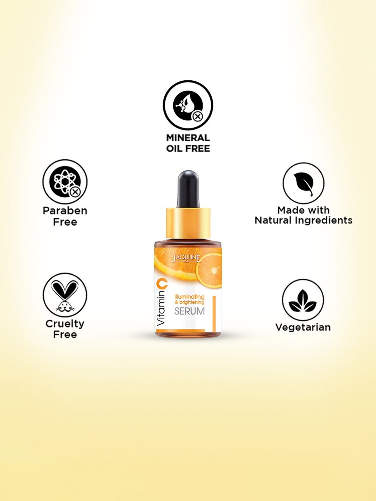 Jaquline USA Vitamin C Face Serum - 30 ml