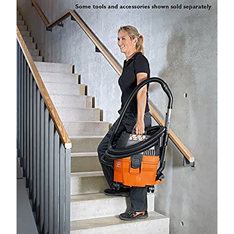 PORTER-CABLE PCX18301-4B 4 Gallon 4Hp Wet/Dry Vacuum, Stainless Steel (Certified Refurbished)