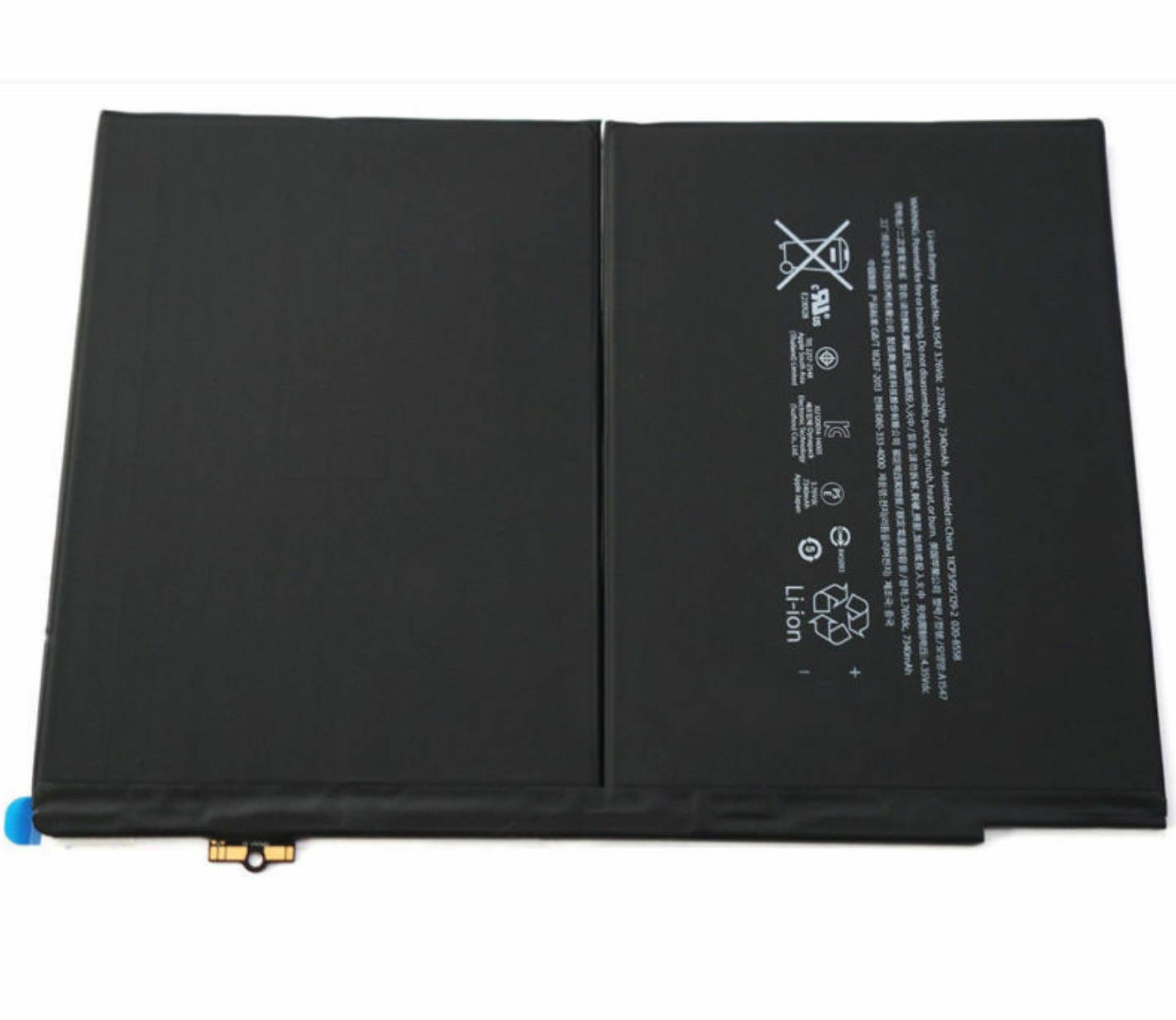 OEM Internal 3.76V A1547 A1566 A1567 Battery 7340mAh for Apple iPad Air 2 Tools