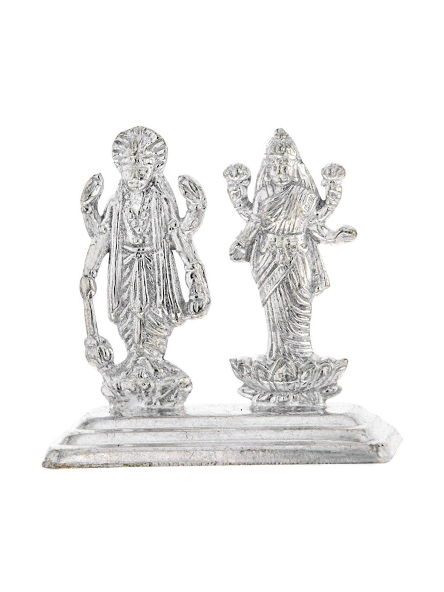 Sri Jagdamba Pearls 0.8 Silver Vishnu Idol