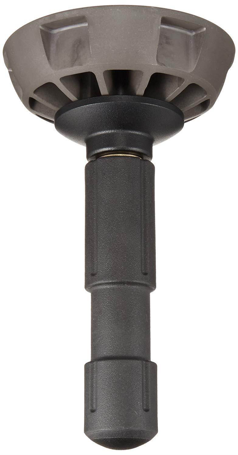 Manfrotto 500BALL 100mm Half Ball Leveler with 3/8-Inch Screw for 100mm Bowl Tripods - Replaces 3141BALL (Black)